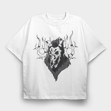 Wendigo, Tricou Oversize Barbati (Unisex)