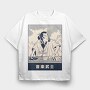 Samurai Dj, Tricou Oversize Barbati (Unisex)