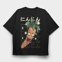 carrot crazy kawaii, Tricou Oversize Barbati (Unisex)