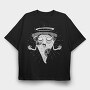 Sacred Pizza, Tricou Oversize Barbati (Unisex)