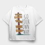 Go Your Own Way, Tricou Oversize Barbati (Unisex)