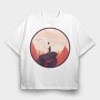 Mountain Boy, Tricou Oversize Barbati (Unisex)