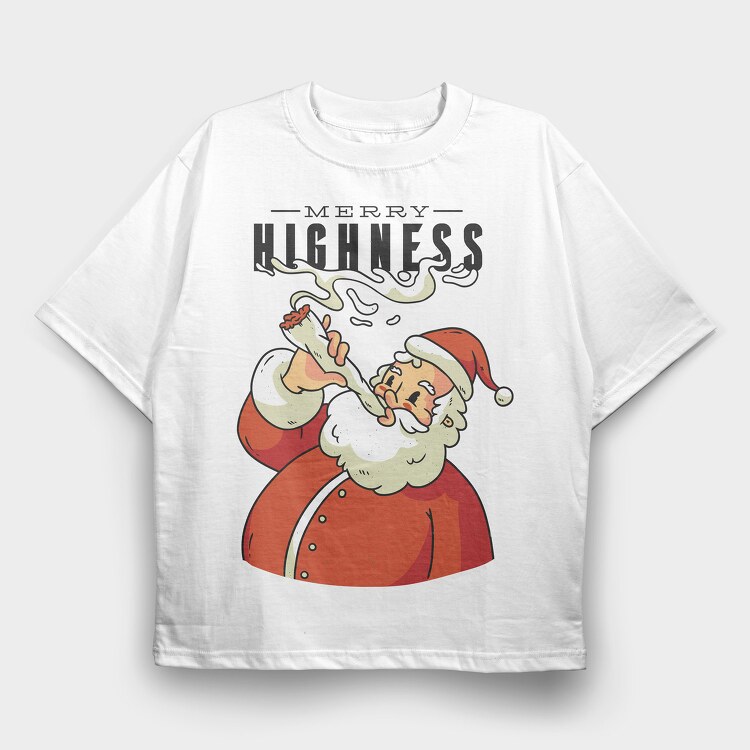 Merry Highness, Tricou Oversize Barbati (Unisex)