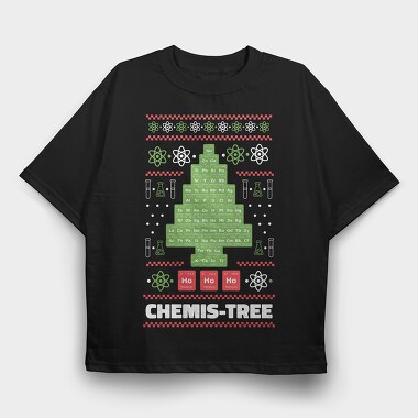 Chemis Tree, Tricou Oversize Barbati (Unisex)