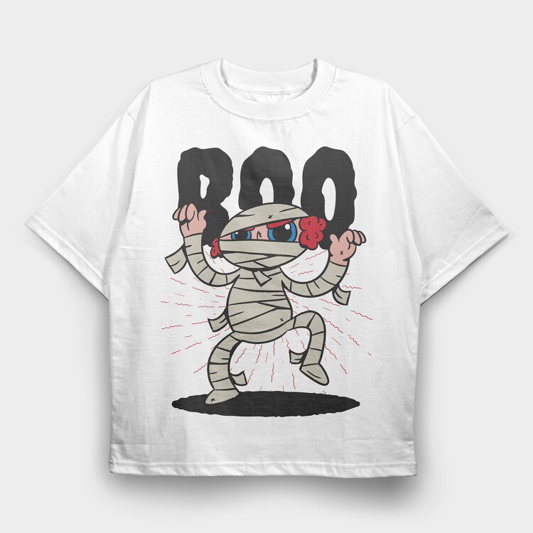 Little Mummy, Tricou Oversize Barbati (Unisex)
