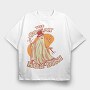 Funny Ghost, Tricou Oversize Barbati (Unisex)