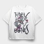 Bones, Tricou Oversize Barbati (Unisex)