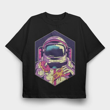 Astronaut Food, Tricou Oversize Barbati (Unisex)