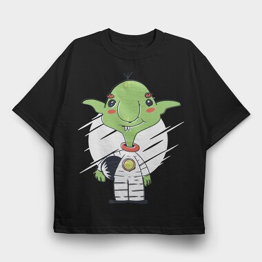 Goblin Astronaut, Tricou Oversize Barbati (Unisex)