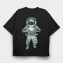 Astronaut Light, Tricou Oversize Barbati (Unisex)