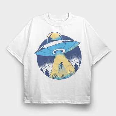 Abduction, Tricou Oversize Barbati (Unisex)