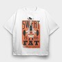 Sweat Is Fat Crying, Tricou Oversize Barbati (Unisex)