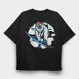 Snowboard Yeti, Tricou Oversize Barbati (Unisex)