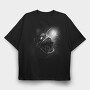 Angler Fish Deep Sea, Tricou Oversize Barbati (Unisex)