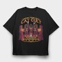 Cat Cult, Tricou Oversize Barbati (Unisex)