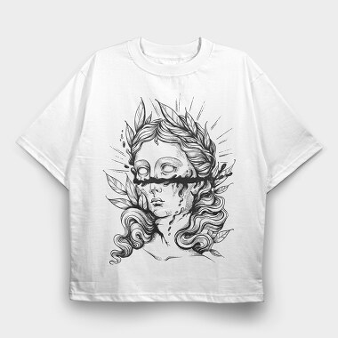 Dark 01, Tricou Oversize Barbati (Unisex)