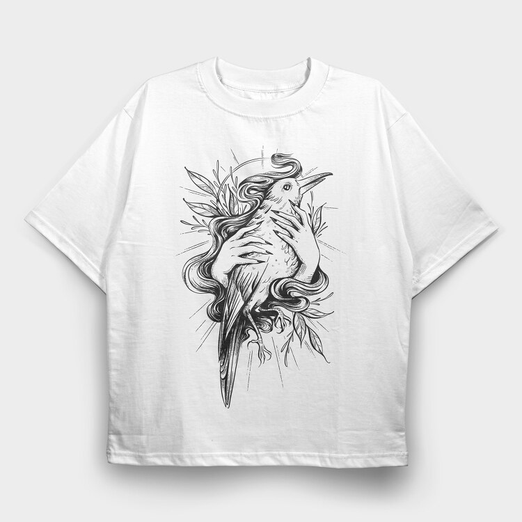 Dark 02, Tricou Oversize Barbati (Unisex)