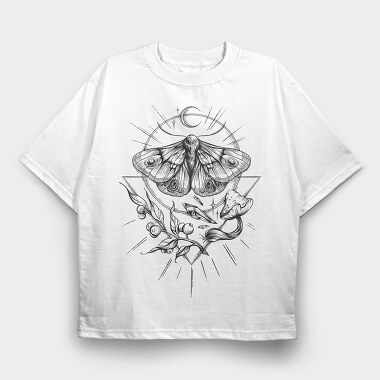 Dark 04, Tricou Oversize Barbati (Unisex)