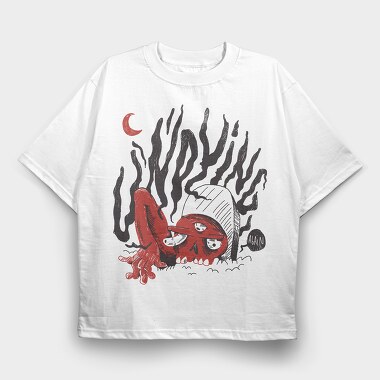 Funny Afterlife 07, Tricou Oversize Barbati (Unisex)