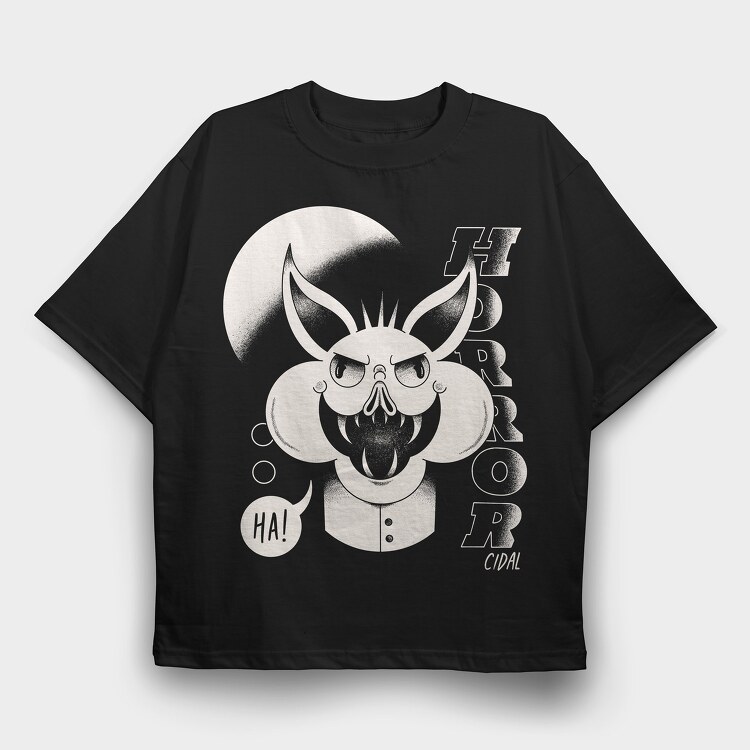 Retro Villains 06, Tricou Oversize Barbati (Unisex)