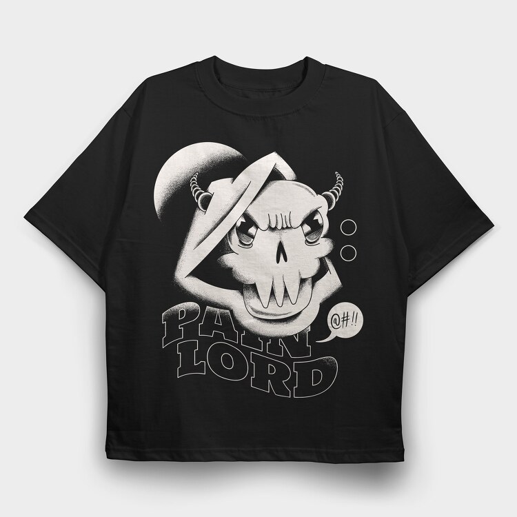 Retro Villains 09, Tricou Oversize Barbati (Unisex)