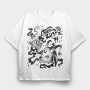 Witch 08, Tricou Oversize Barbati (Unisex)