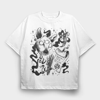Witch 12, Tricou Oversize Barbati (Unisex)