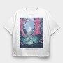 Fantasy Landscape 03, Tricou Oversize Barbati (Unisex)