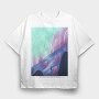 Fantasy Landscape 10, Tricou Oversize Barbati (Unisex)