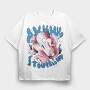 Ocean Creatures 06, Tricou Oversize Barbati (Unisex)