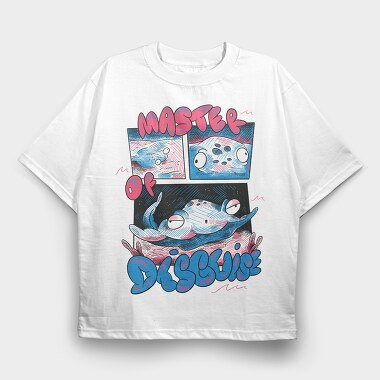 Ocean Creatures 09, Tricou Oversize Barbati (Unisex)