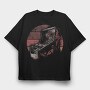 Pinball Machine 80s, Tricou Oversize Barbati (Unisex)