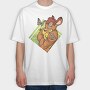 Bambi Mom, Tricou Oversize Barbati (Unisex)
