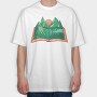 Nature Book, Tricou Oversize Barbati (Unisex)