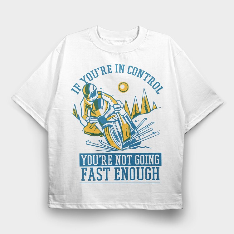 Snowdriver, Tricou Oversize Barbati (Unisex)