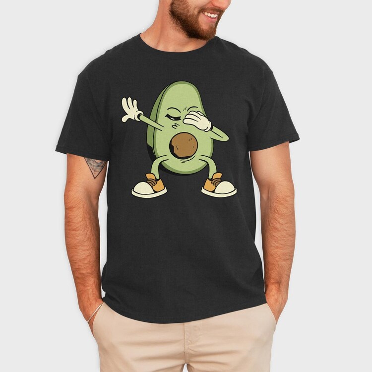 Dabbing Avocado, Tricou Barbati (Unisex)