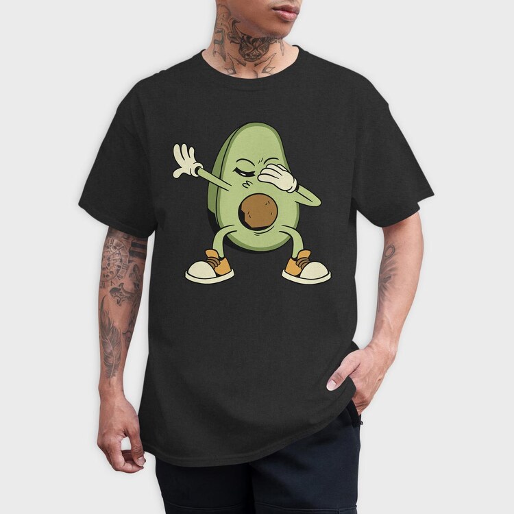 Dabbing Avocado, Tricou Barbati (Unisex)