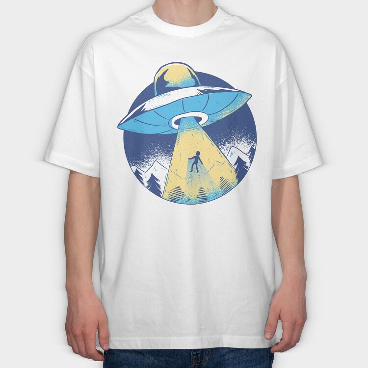 Abduction, Tricou Oversize Barbati (Unisex)