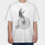 High Wheel Frog, Tricou Oversize Barbati (Unisex)