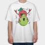 Apple Pear, Tricou Oversize Barbati (Unisex)