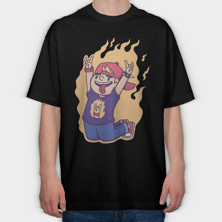 Kid Rock, Tricou Oversize Barbati (Unisex)