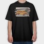 Hot Dog, Tricou Oversize Barbati (Unisex)