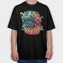 Plague Survivor, Tricou Oversize Barbati (Unisex)