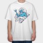 Poseidon, Tricou Oversize Barbati (Unisex)