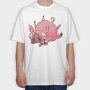 Flying Pig, Tricou Oversize Barbati (Unisex)