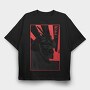 Gundam Rx 78, Tricou Oversize Barbati (Unisex)