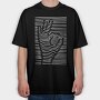Ok Symbol 3d, Tricou Oversize Barbati (Unisex)