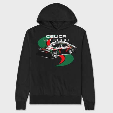 Celica GT Four, Hanorac Oversize Barbati (Unisex)
