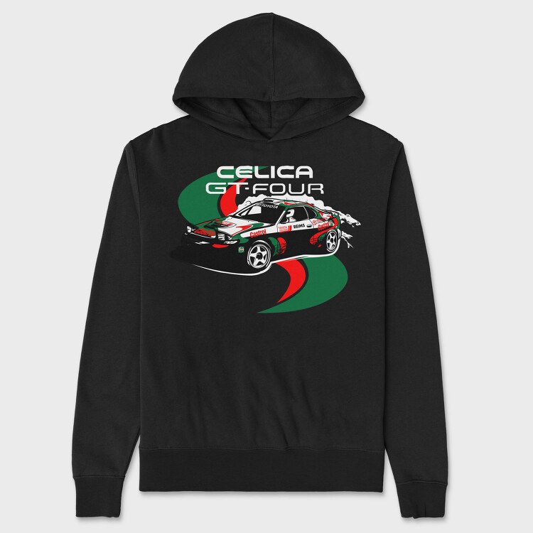 Celica GT Four, Hanorac Oversize Barbati (Unisex)