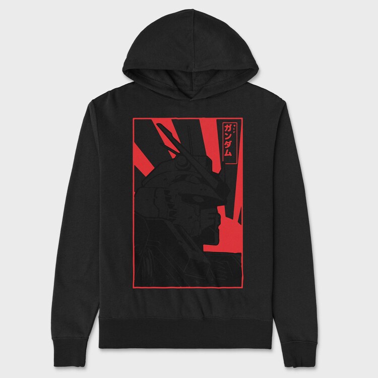 Gundam Rx 78, Hanorac Oversize Barbati (Unisex)